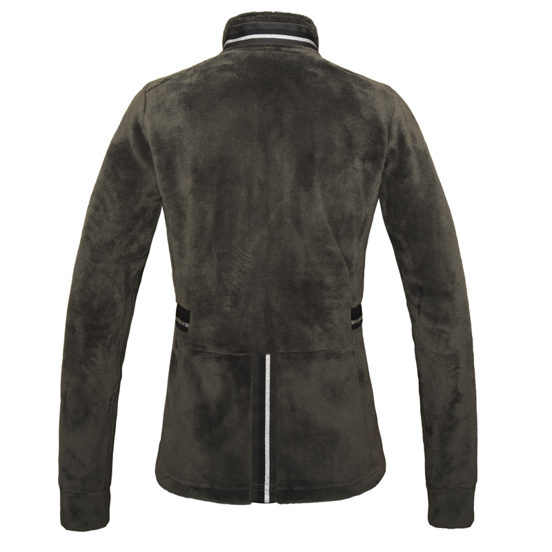 Kingsland KLester Ladies Coral Fleece Jacket - Green Beluga-1